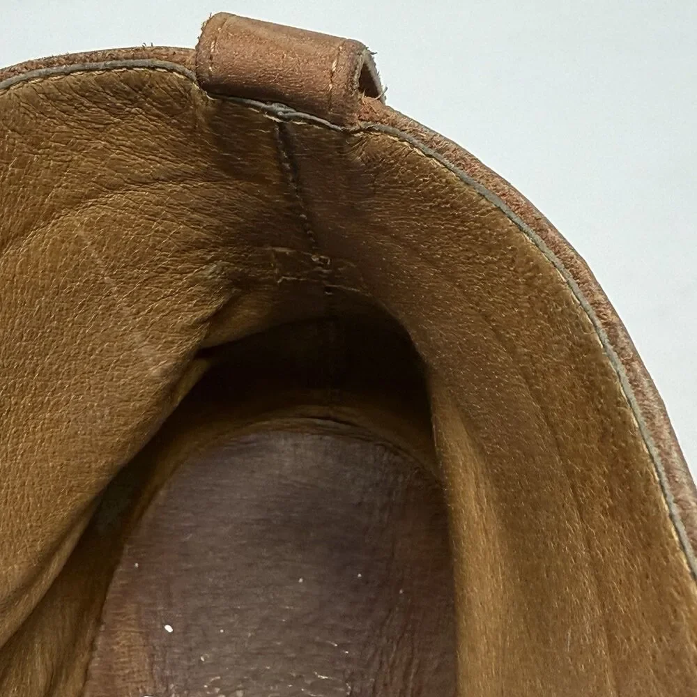 J Crew Kenton Pacer Chukka Boots Mens 11.5 Brown Leather Indy Biker Gorpcore